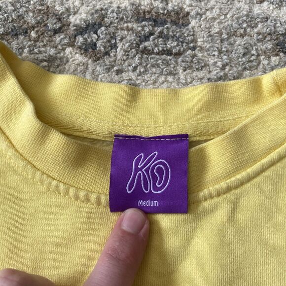 Cody Ko “Sugar High” 2021 Official Merch Yellow Sweatshirt Adult Size Medium - Picture 4 of 10